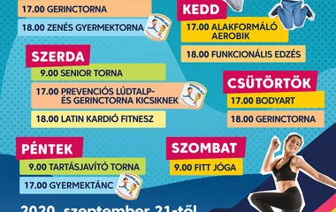 Online indul az őszi Mozdulj Nyíregyháza