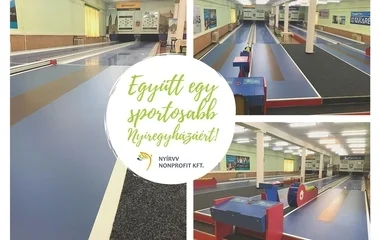  Felújították a tekepályát a Városi Stadionban