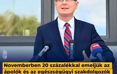 Emelik az ápolók, szakdolgozók fizetését