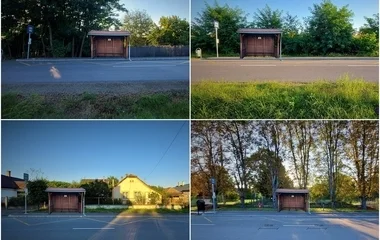 Új buszvárókat építenek Nyírbogdányban