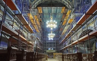 Karácsonyra megújul az evangélikus nagytemplom