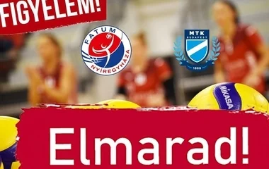 Elmarad a Fatum Nyíregyháza - MTK elleni bajnoki