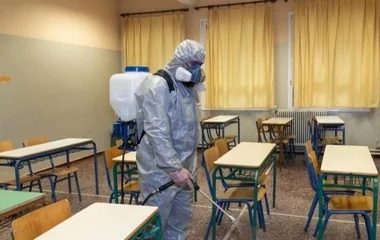 Fertőtlenítik az iskolákat megyénkben is