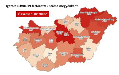 3581 fővel emelkedett a beazonosított fertőzöttek száma