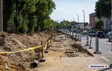 Folyamatosan zajlik Debrecen meghatározó csomópontjainak fejlesztése!
