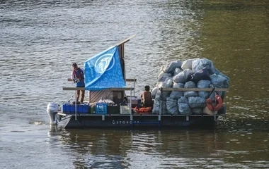Megdöbbentő mennyiségű hulladékot gyűjtöttek a Tisza-tavi PET Kupán