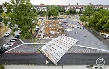  Rekordösszegű viharkárokat regisztráltak a héten Magyarországon
