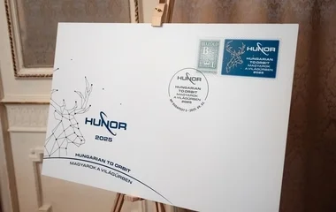 Különleges bélyeggel tiszteleg a Magyar Posta a HUNOR Magyar Űrhajós Program előtt