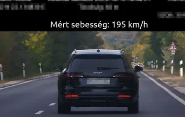 Drága mutatvány lett egy újabb kirívó gyorshajtás Szabolcsban.