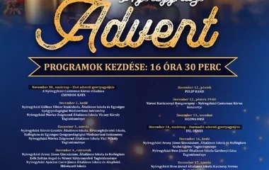 Nyit az Adventi forgatag Nyíregyházán