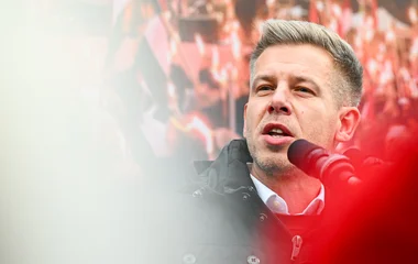 Magyar Péter ismét Debrecenben tartott fórumot