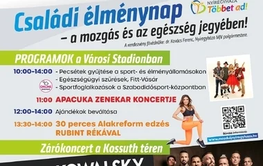Hatalmas dobással indítja a szabadtéri szezont a Mozdulj Nyíregyháza!