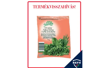 Gyorsfagyasztott fűszernövényeket hívott vissza az Aldi