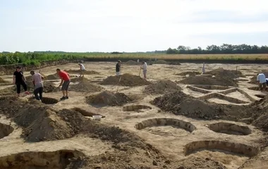 Szarmata falut tárnak fel a nyíregyházi Déli Ipari Parkban