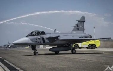 Katonai területen zuhant le egy Gripen Szolnok térségében