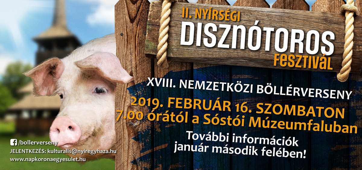 Még lehet jelentkezni az idei Disznótoros Fesztiválra