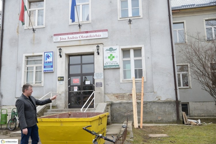 Megújul az SZTK épülete