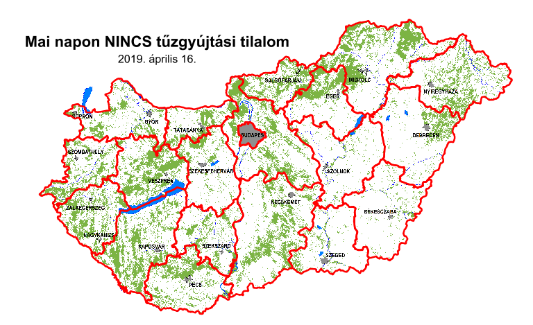 Feloldotta a Nébih az országos tűzgyújtási tilalmat