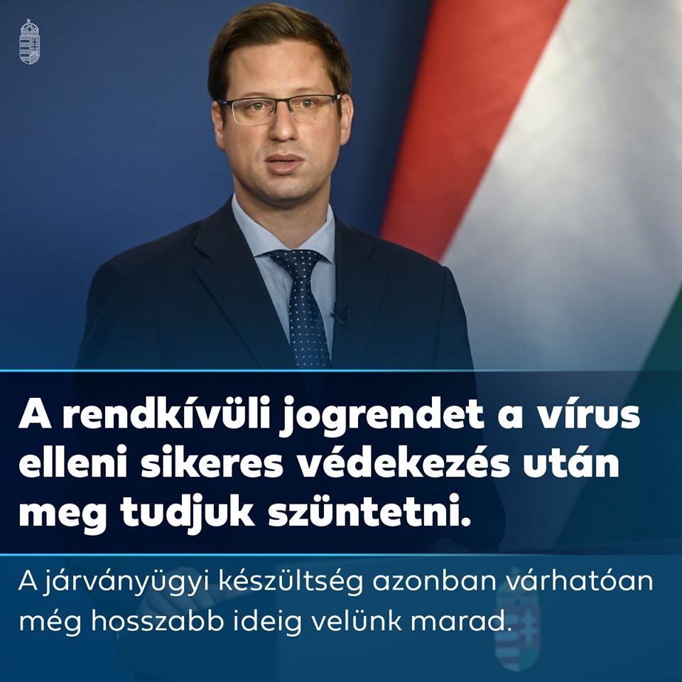 Sikeresen védekeztünk, ezért szüntethető meg a rendkívüli jogrend