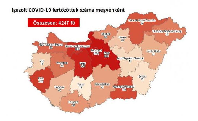 13 fővel emelkedett a beazonosított fertőzöttek száma