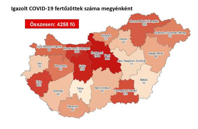 11 fővel emelkedett a beazonosított fertőzöttek száma