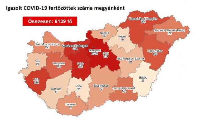 178 fővel emelkedett a beazonosított fertőzöttek száma