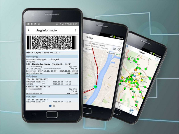 Új funkciókkal bővült a MÁV applikáció