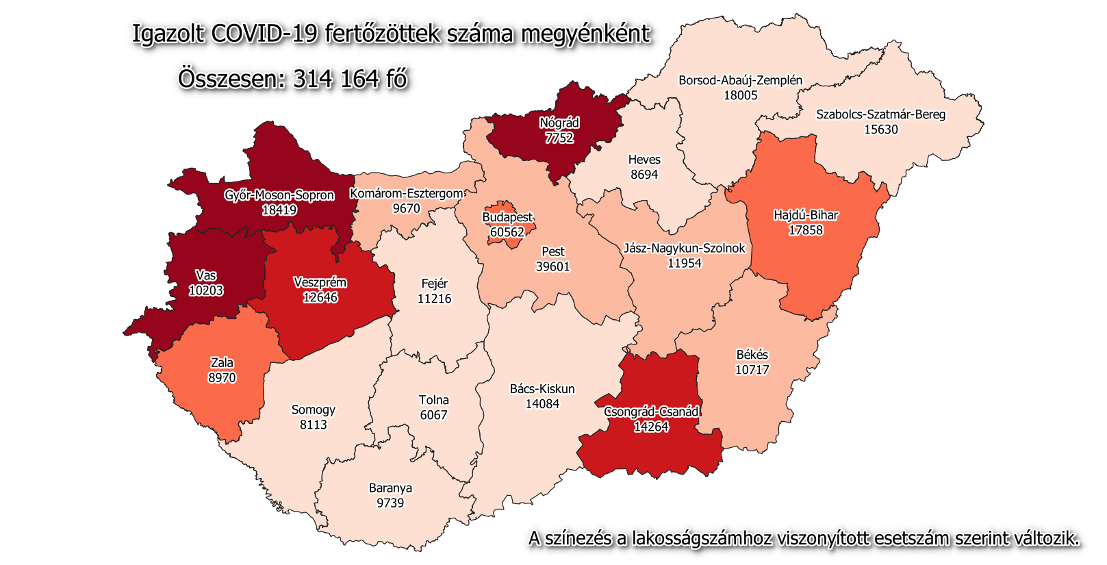 2610-zel nőtt a fertőzöttek száma Magyarországon