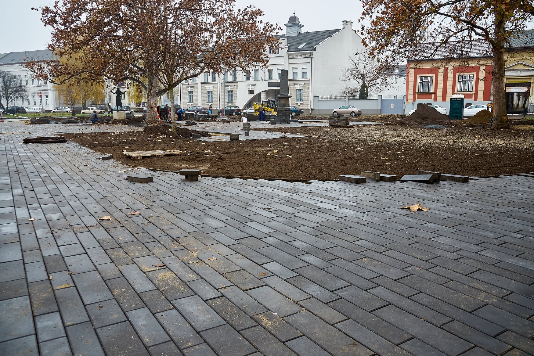 Megújul Nyíregyházán a Kálvin tér