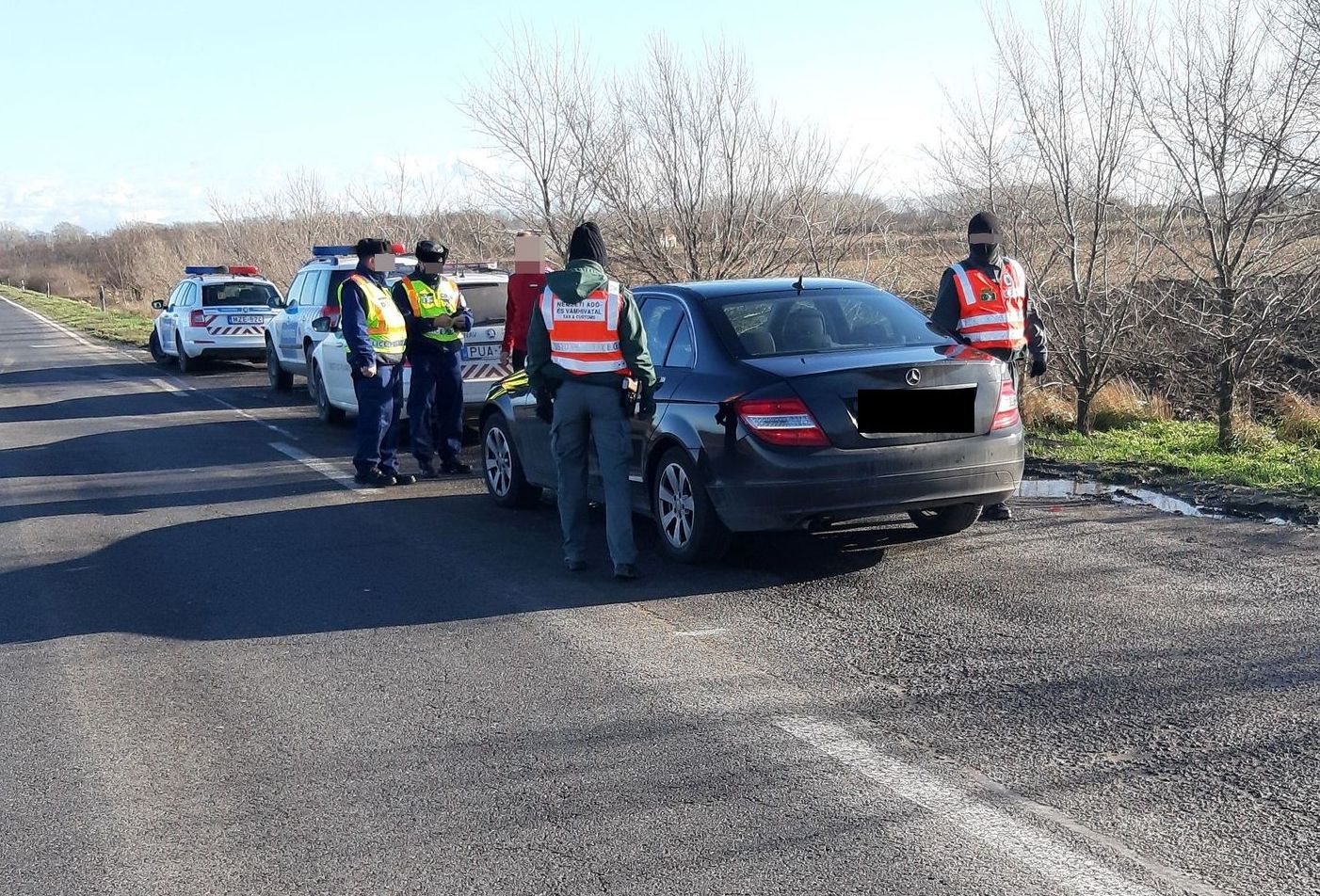 Közös ellenőrzést tartottak Csengersima térségében