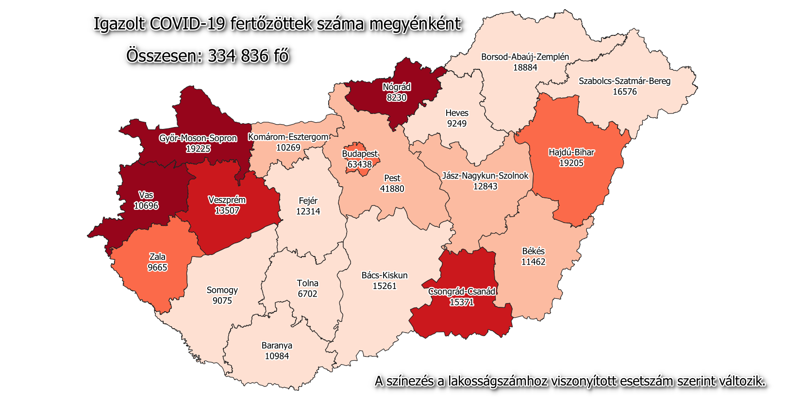 3068 fővel emelkedett a beazonosított fertőzöttek száma