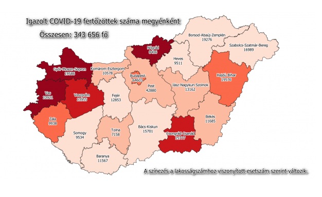 1419 fővel emelkedett a beazonosított fertőzöttek száma