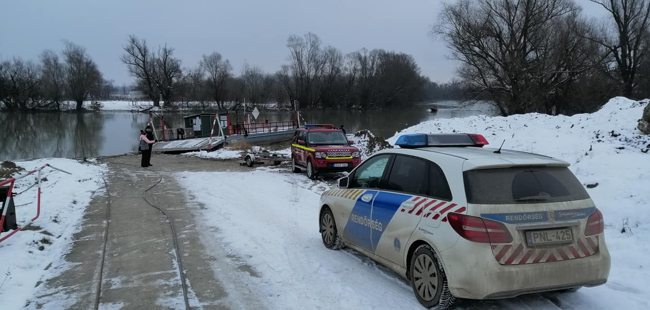 Eltűnt személyt kerestek a Bodrogban