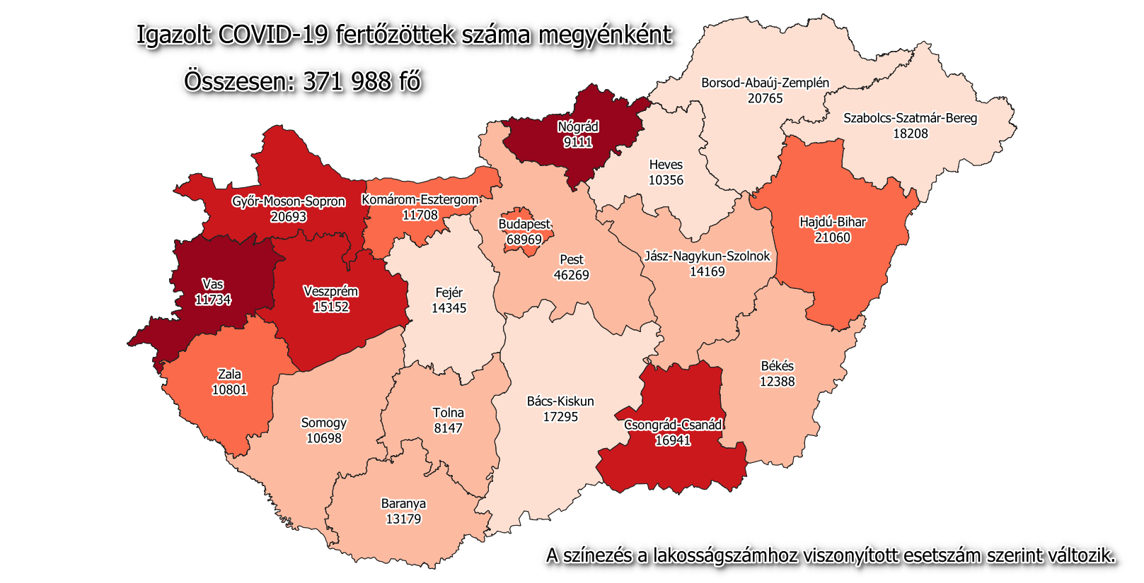 1652 fővel emelkedett a beazonosított fertőzöttek száma