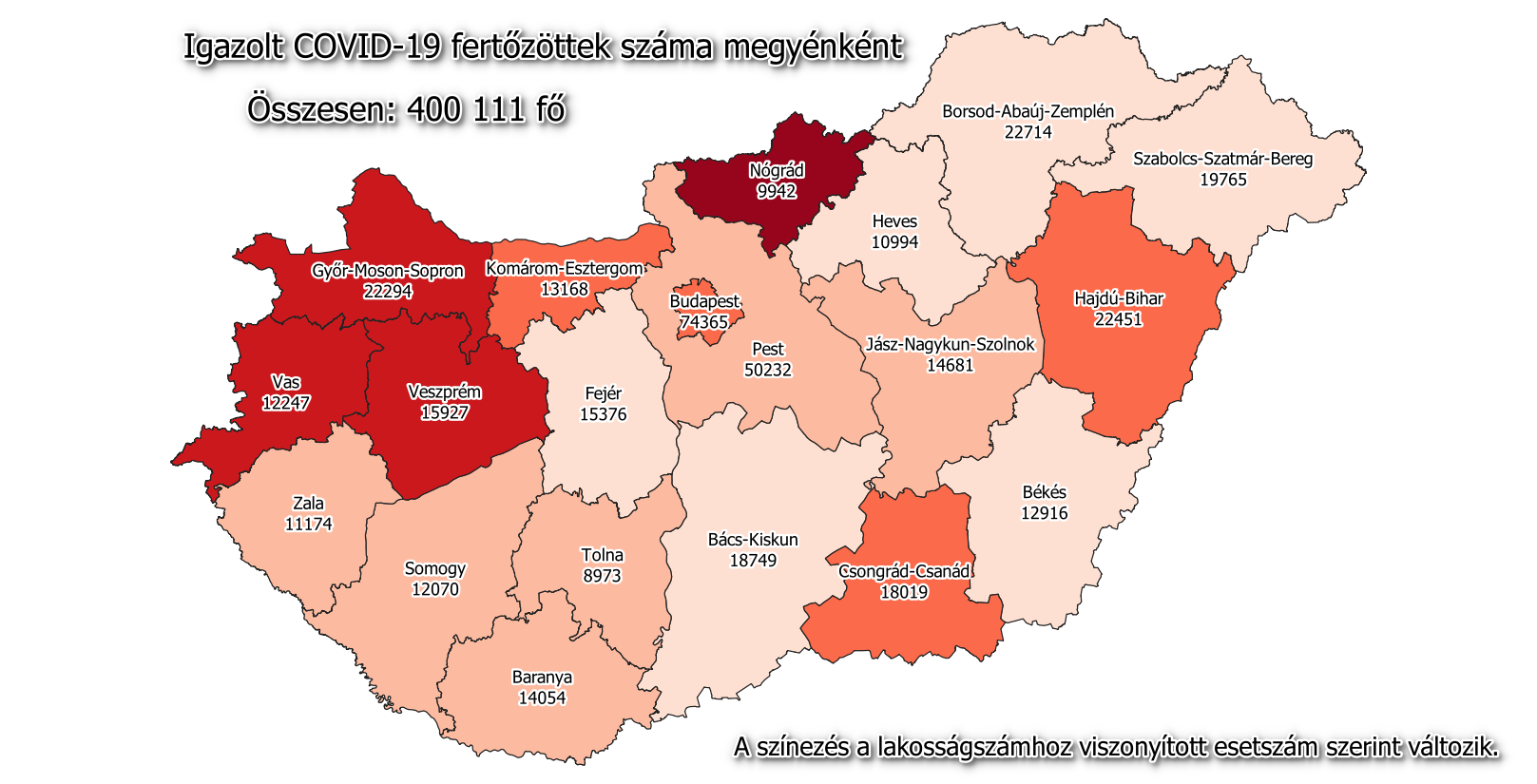 2995 fővel emelkedett a beazonosított fertőzöttek száma 