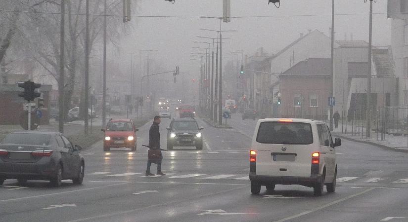 Továbbra is országszerte magas a légszennyezettség