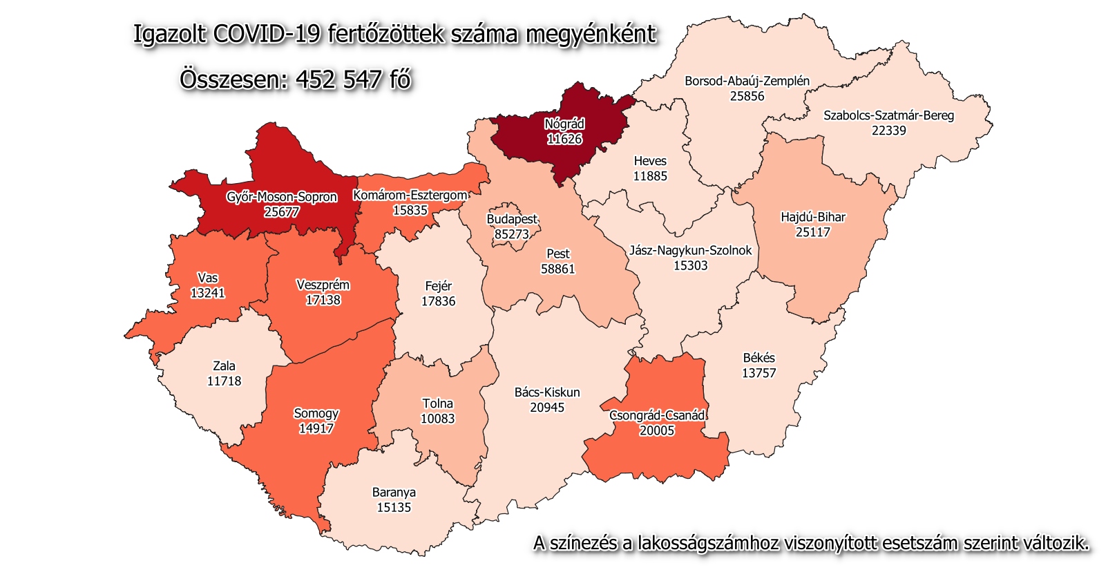 6369 az új fertőzött és elhunyt 143 beteg