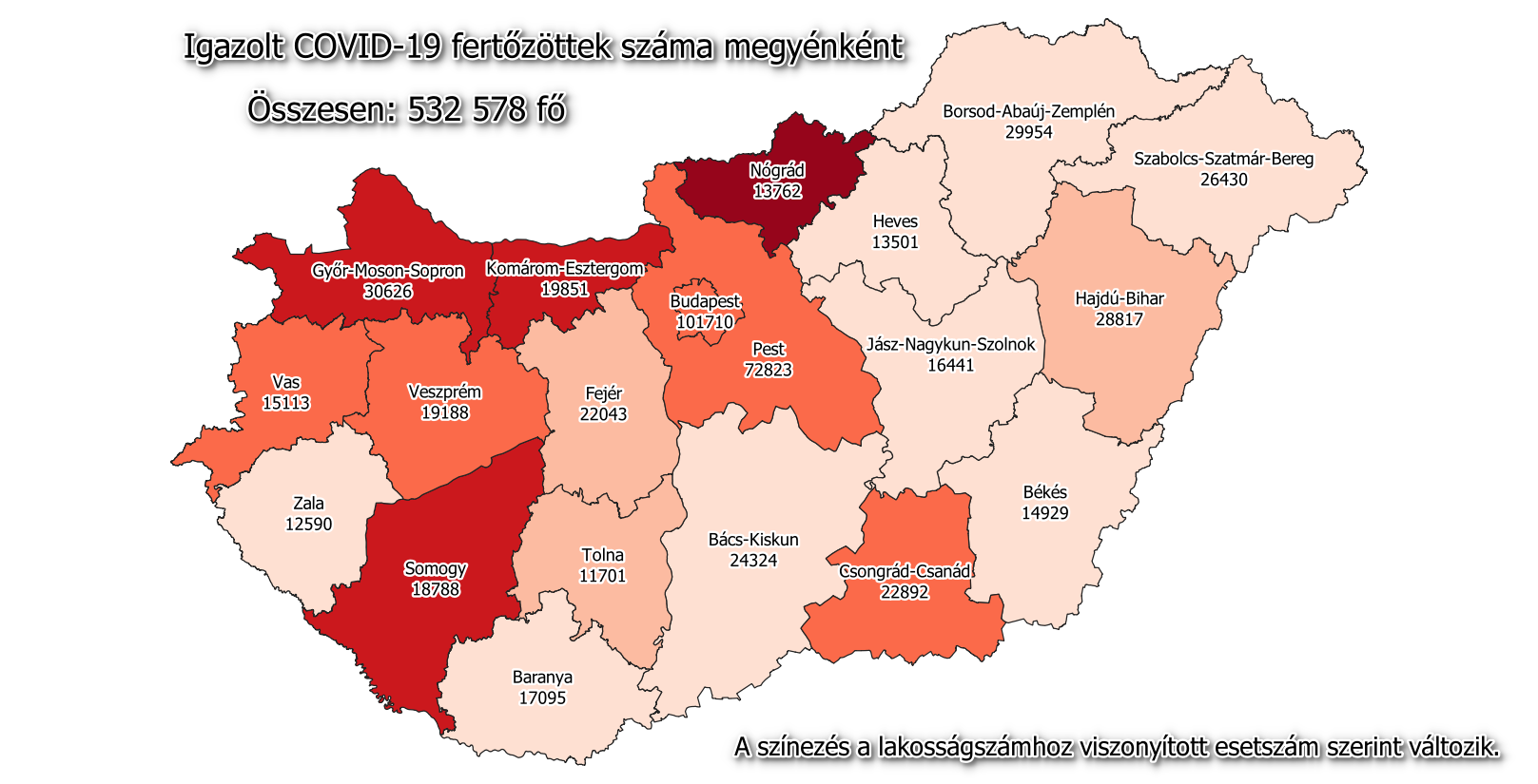 3456 az új fertőzött és elhunyt 195 beteg