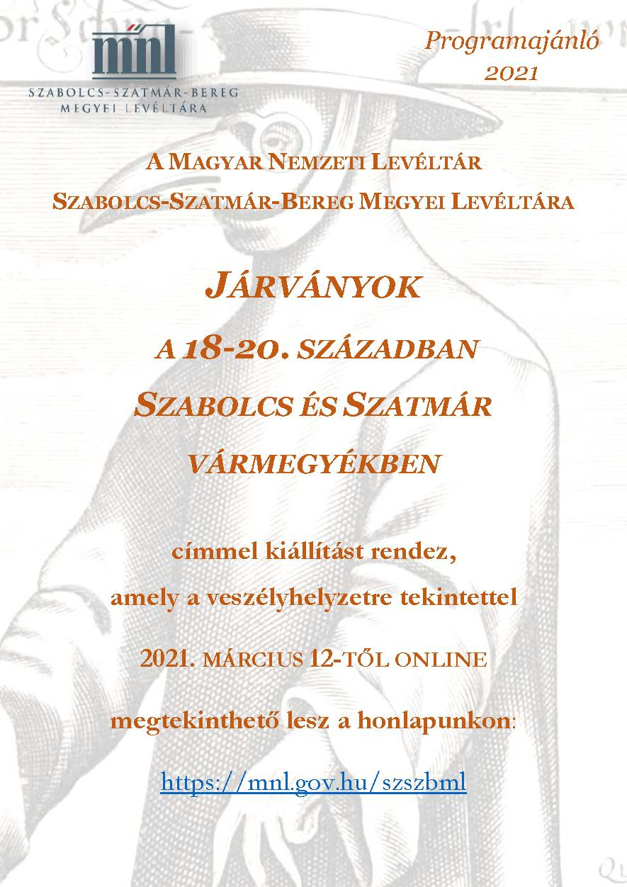 Járványtörténelem a levéltárban