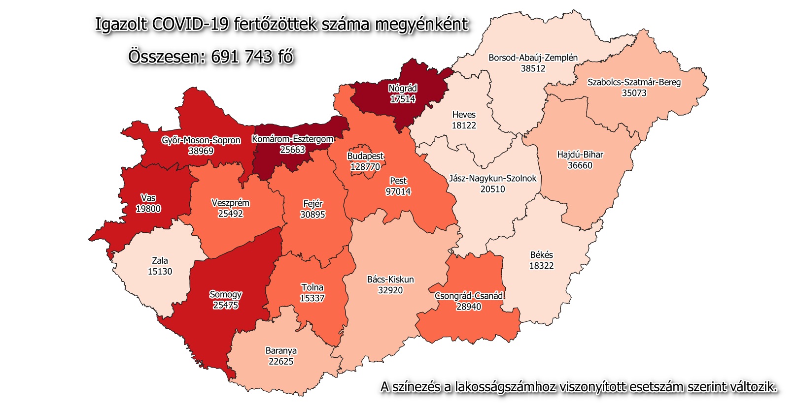 1890 az új fertőzött, elhunyt 170 beteg