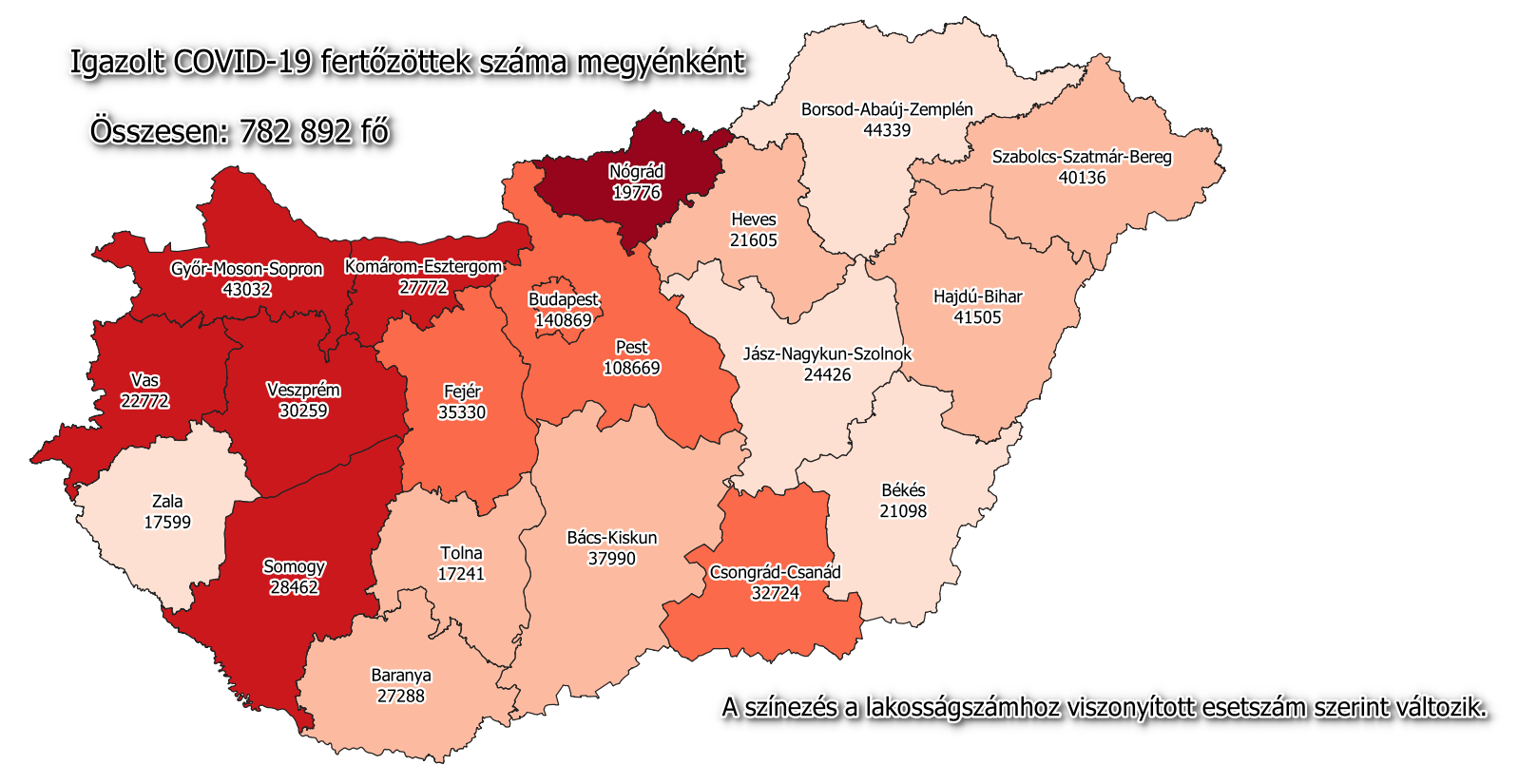 Egyre kevesebb a fertőzöttek száma