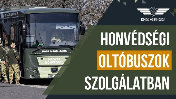 Tiszavasváriban és Tarpán teljesítenek szolgálatot a Magyar Honvédség oltóbuszai