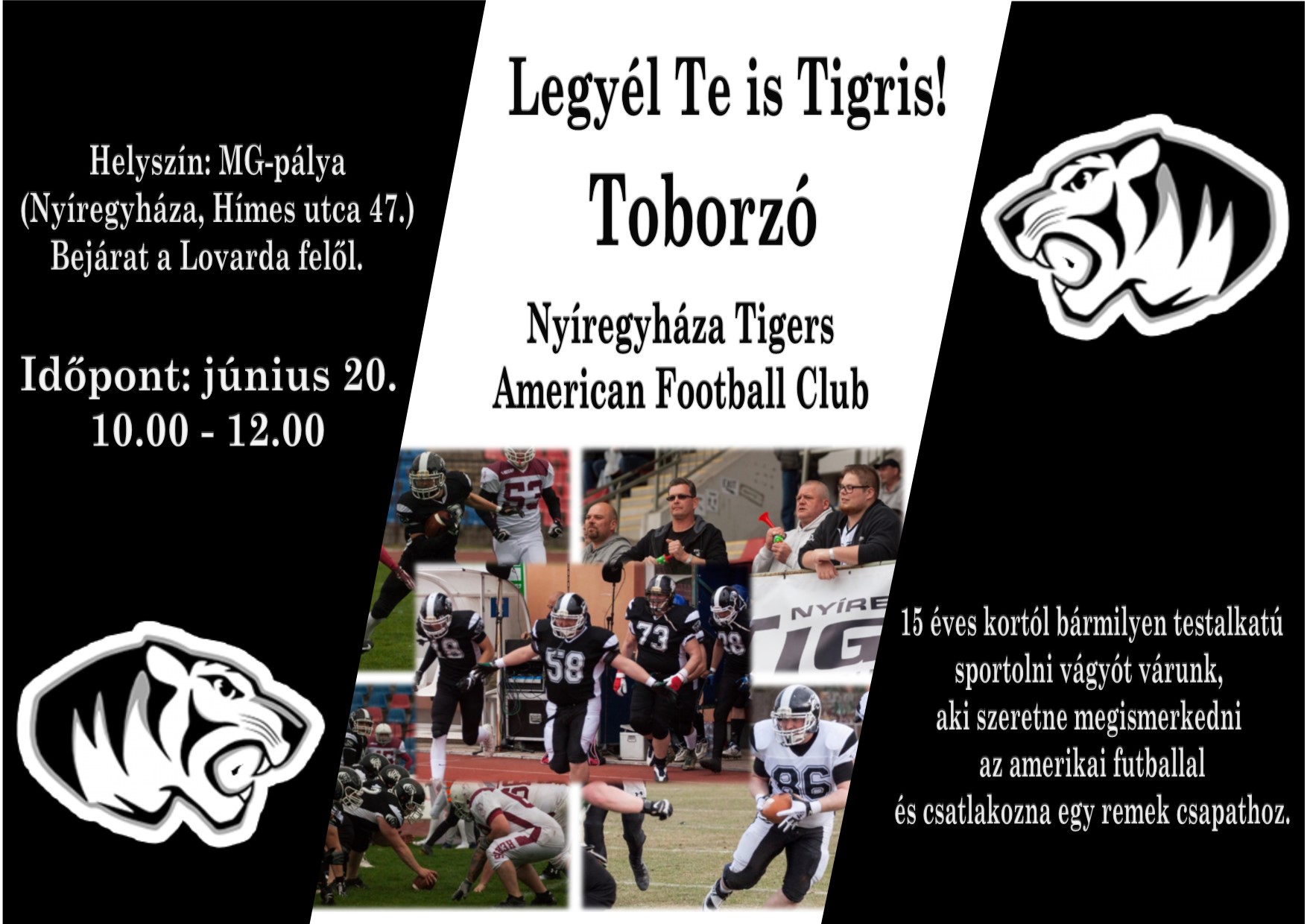 Tagtoborzót tart a Nyíregyháza Tigers