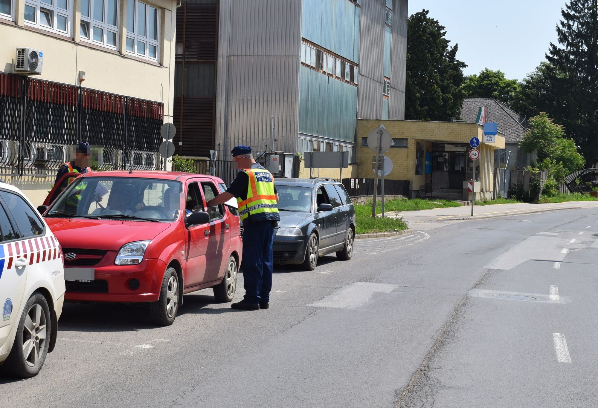 Közlekedésbiztonsági ellenőrzést tartottak Vásárosnaményban