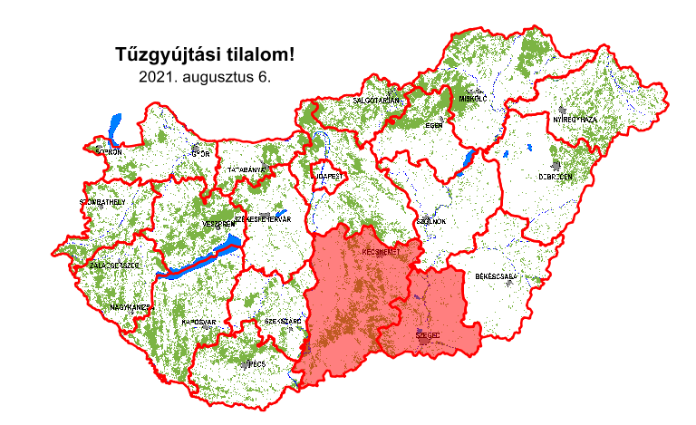 Megyénkben is megszűnt a tűzgyújtási tilalom