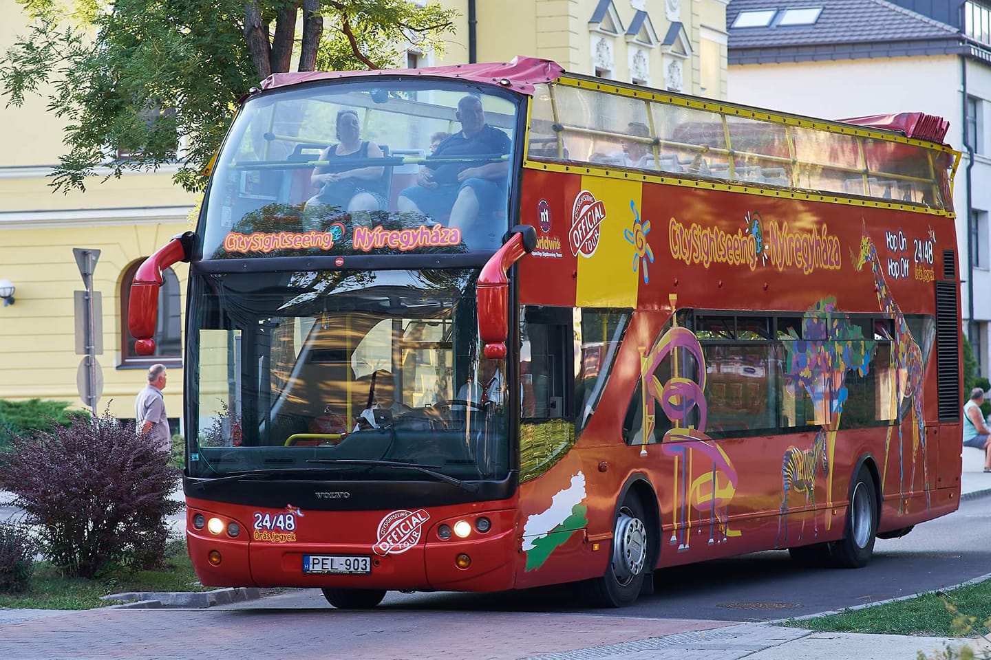 Népszerűek Nyíregyházán a városnéző buszok