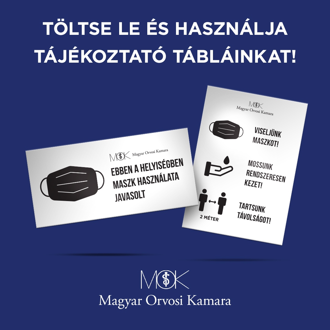 Felhívást tett közzé a Magyar Orvosi Kamara