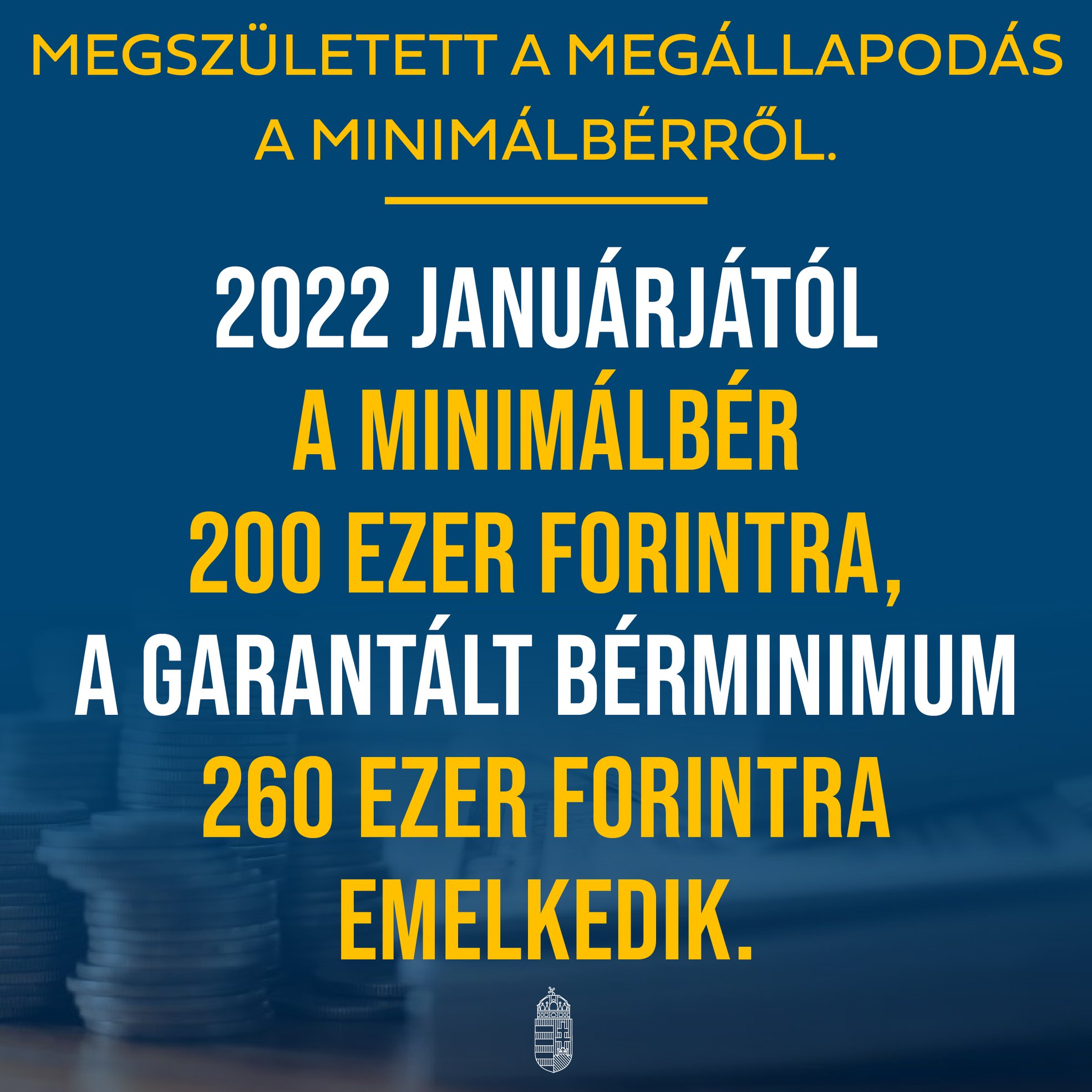 Aláírták a bérmegállapodást