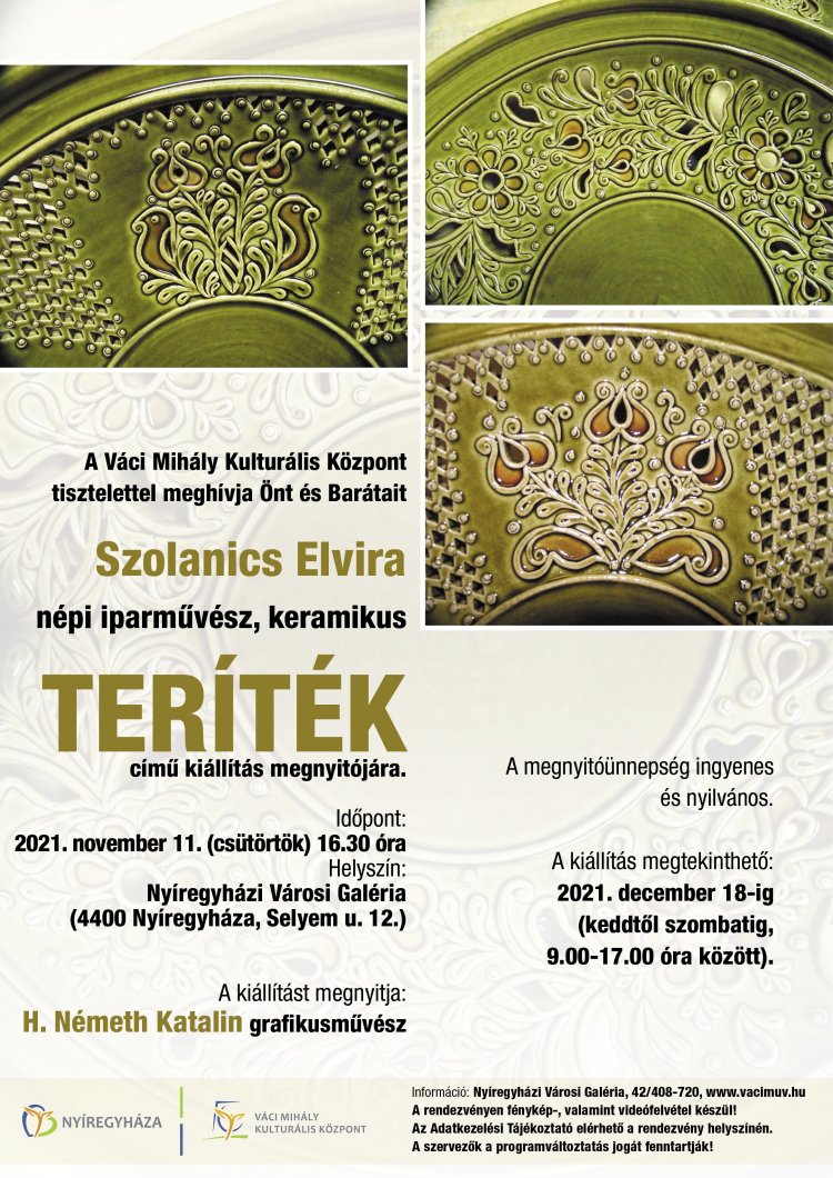 Teríték - Szolanics Elvira kiállítása