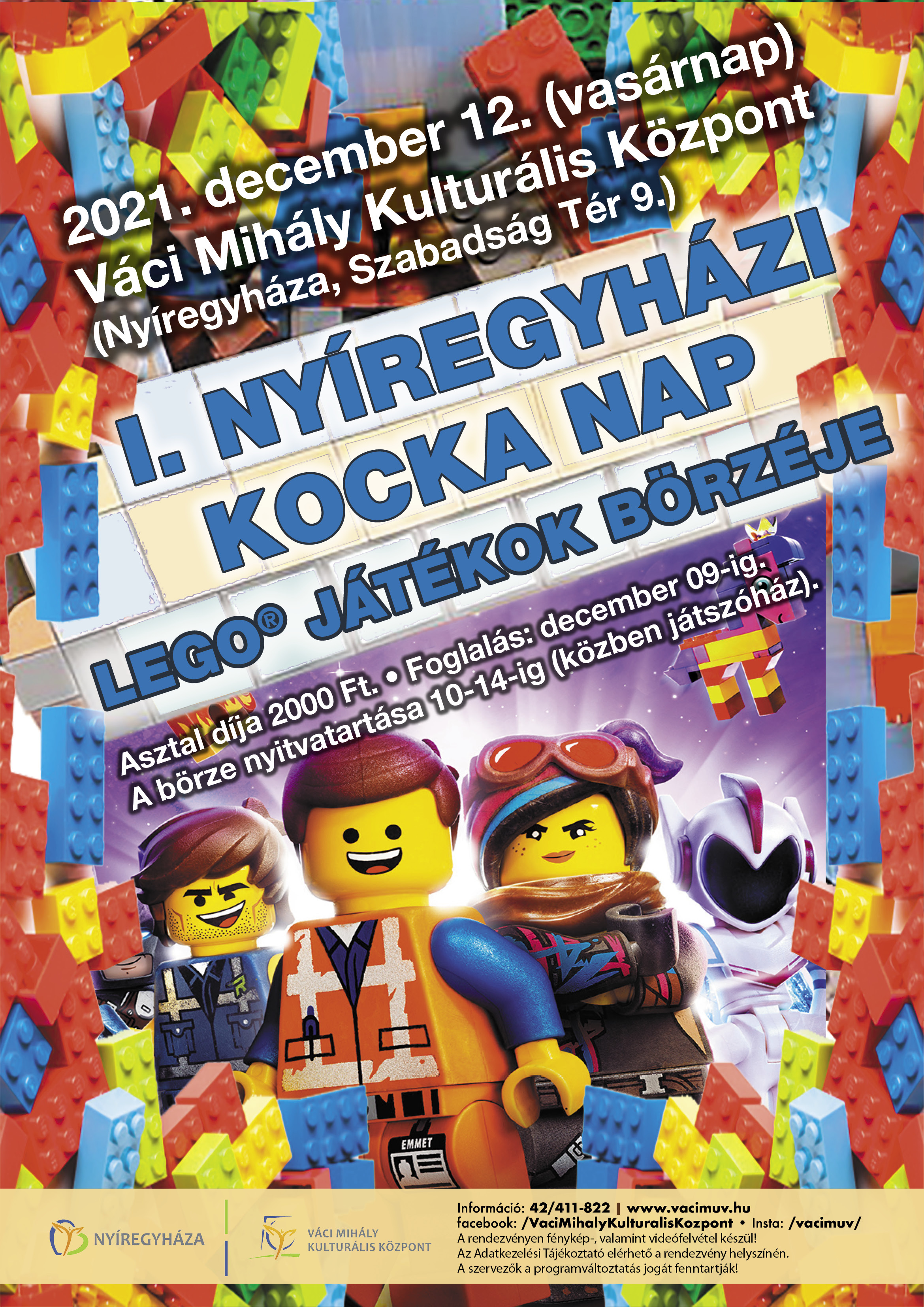 I. Nyíregyházi Kocka Nap - LEGO játékok börzéje